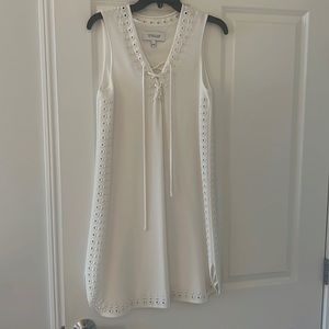 Derek Lam 10 Crosby white knee length dress. Size 2. Worn once.